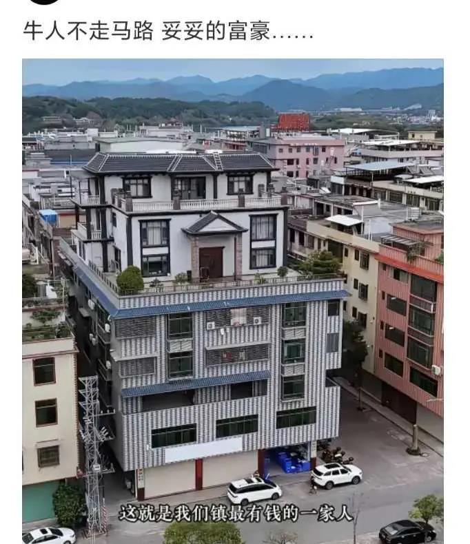镇上最有钱的一户人家。