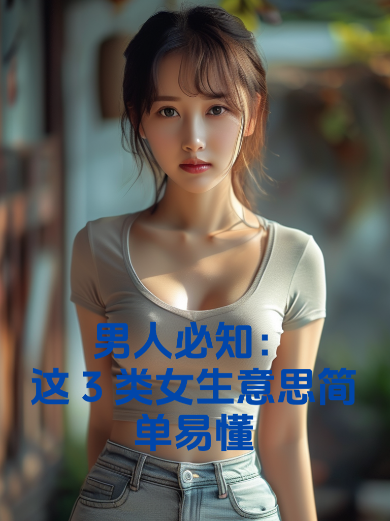 男人必知：这3类女生意思简单易懂