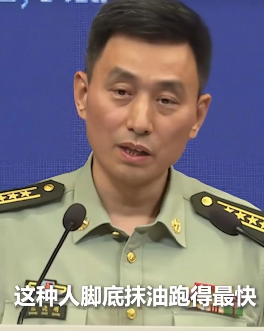 昨天我们军事主管部门发言人针对记者提问有关“绿娃们和赖清德想跑”的发言引发外界关