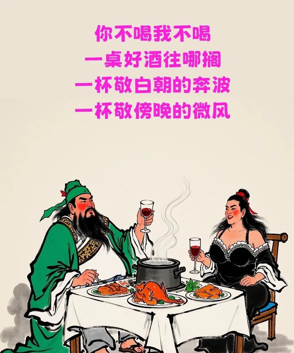 “哥，在村里吗？忙不忙？”
“在啊，有啥事儿？”
“没事儿啊，想喝酒了，咋弄，俺