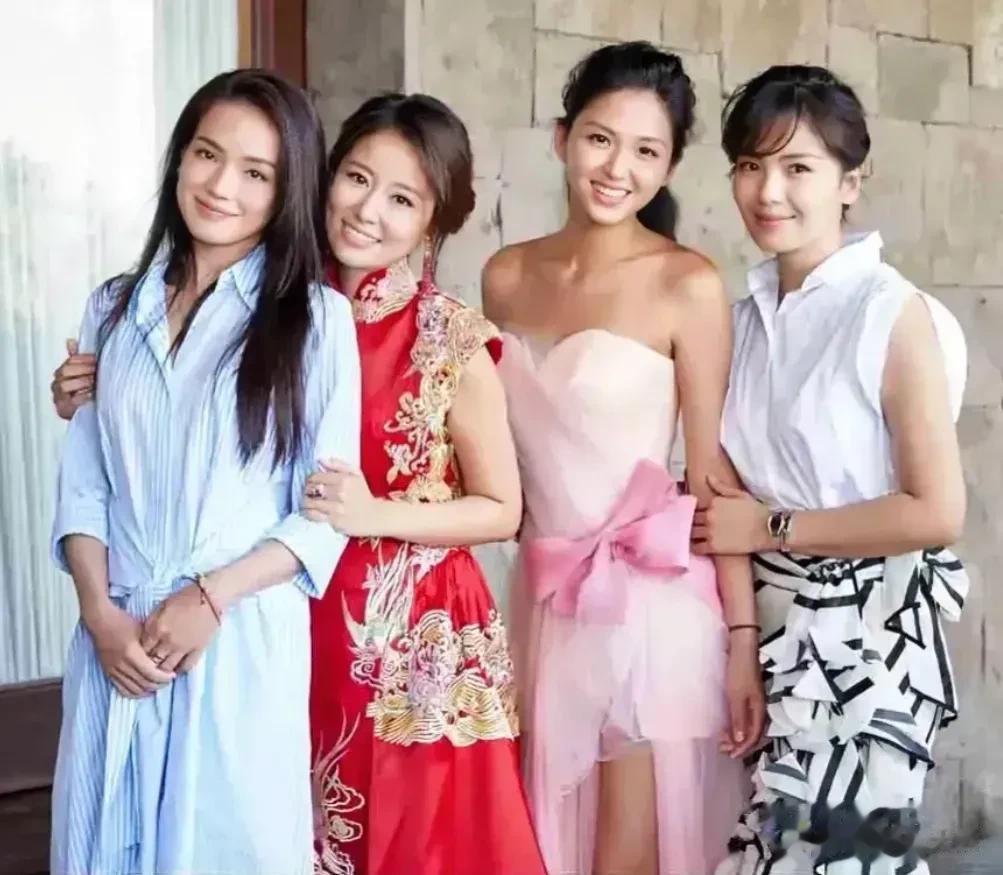 四位美女，各有千秋！ 
长得最漂亮的，要属林心如。 
最性感的，要属舒淇。 
最