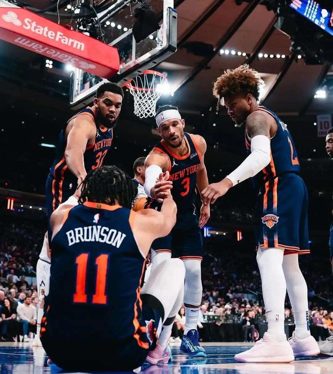 #NBA# 下一场尼克斯要更重视防挡拆，要做好每个换人阶段的衔接以及比赛节奏控制