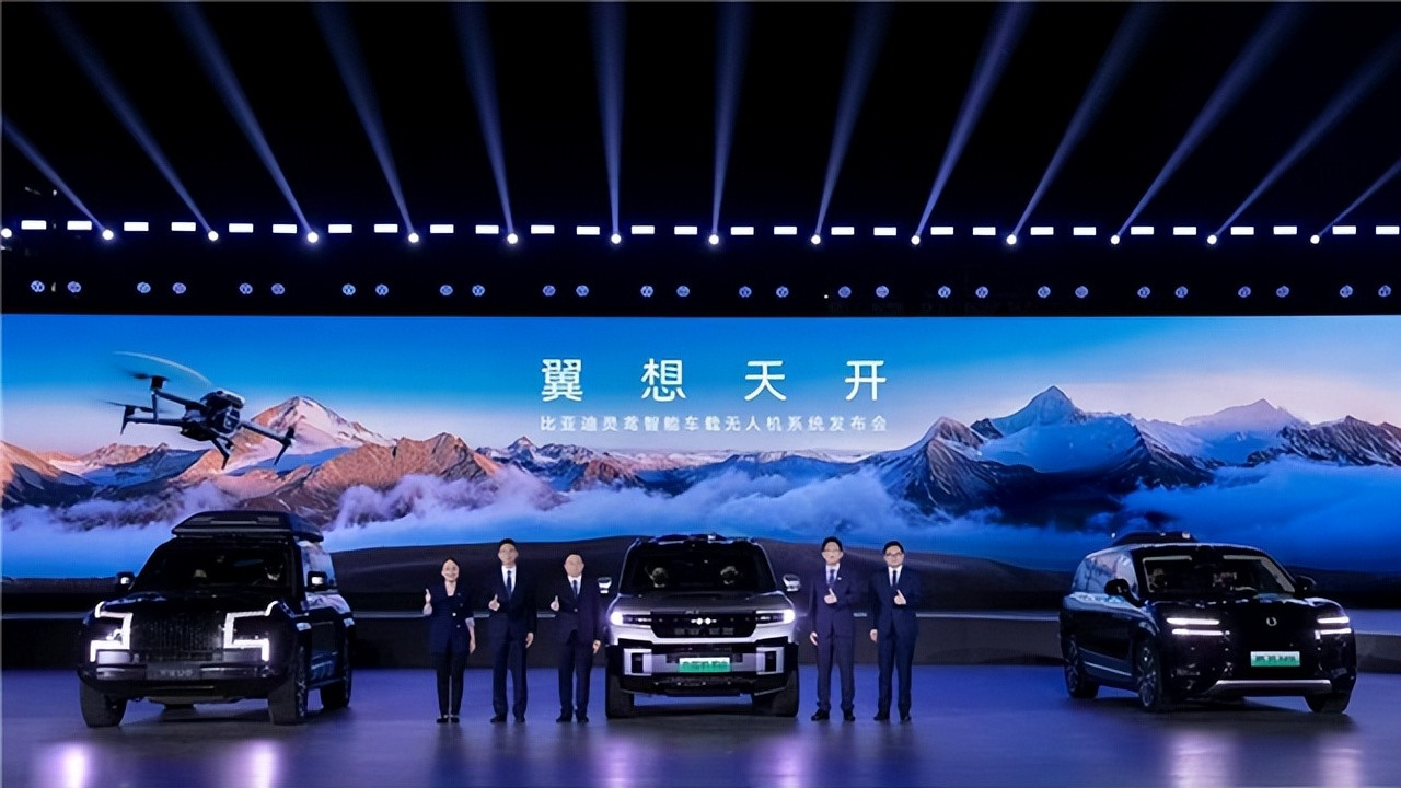 全民智驾、无人机发布+2月稳居销冠 比亚迪距万亿美元市值还有多远