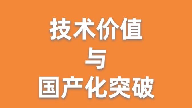 核心成果｜关于技术价值与国产化突破的意义