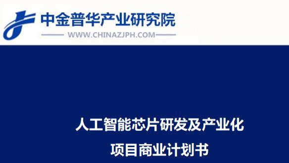 人工智能芯片研发及产业化项目商业计划书