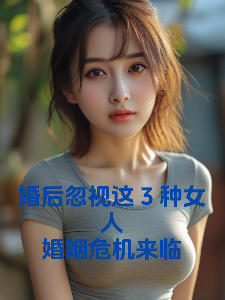 婚后忽视这3种女人，婚姻危机來临