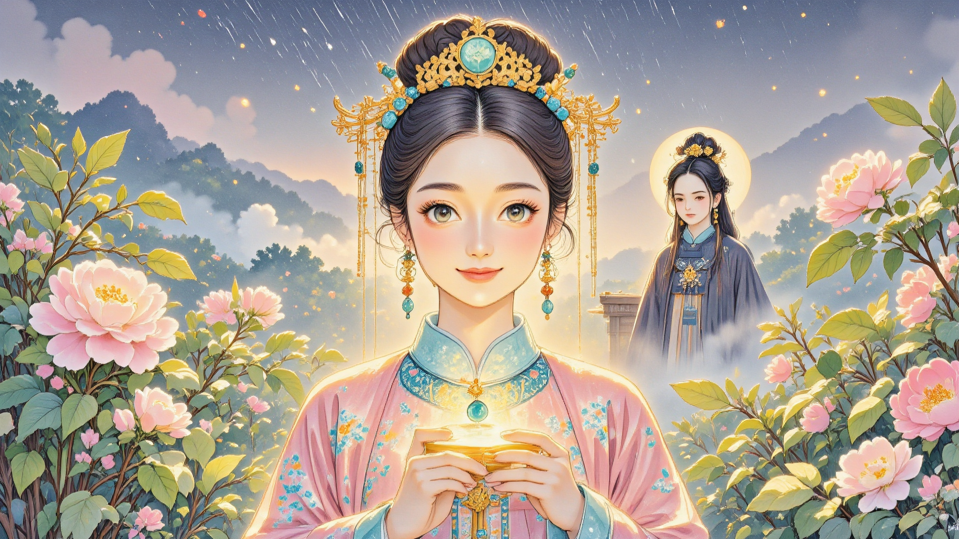 《经一场大梦，山花如翡，故人自带滤镜》
