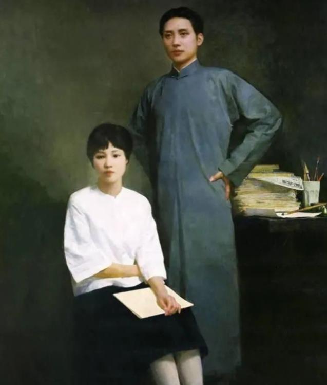 [太阳]1920年，毛主席和妻子杨开慧拍下了这唯一一张结婚照。
（信息来源：新华