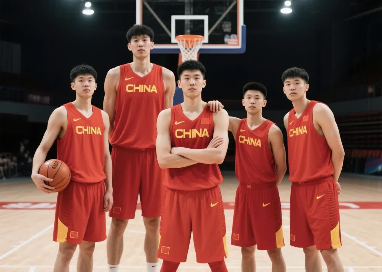 未来5年，中国男篮最强首发，媲美08年男篮

1、中锋—杨翰森
杨翰森，被