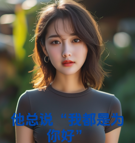 他总说“我都是为你好”，其实是控制你的借口