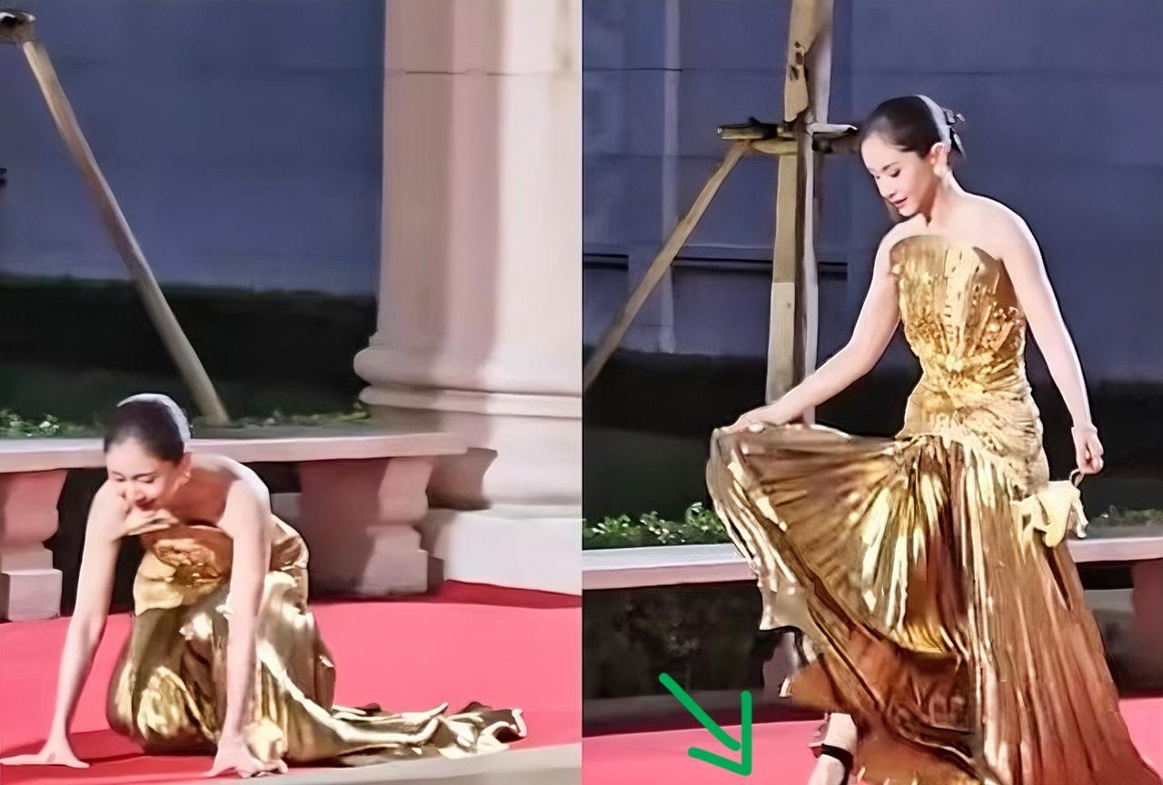 女明星工作也不容易啊！
突然有点心疼38岁的王子文了
本来是一个很平常的活动而已