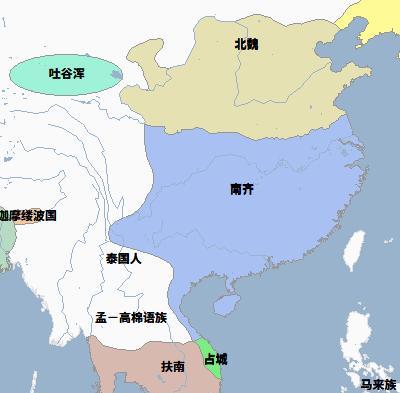 建元二年（480年），北魏二十万大军南侵，直逼淮南重镇寿春。
南齐名将垣崇祖临危