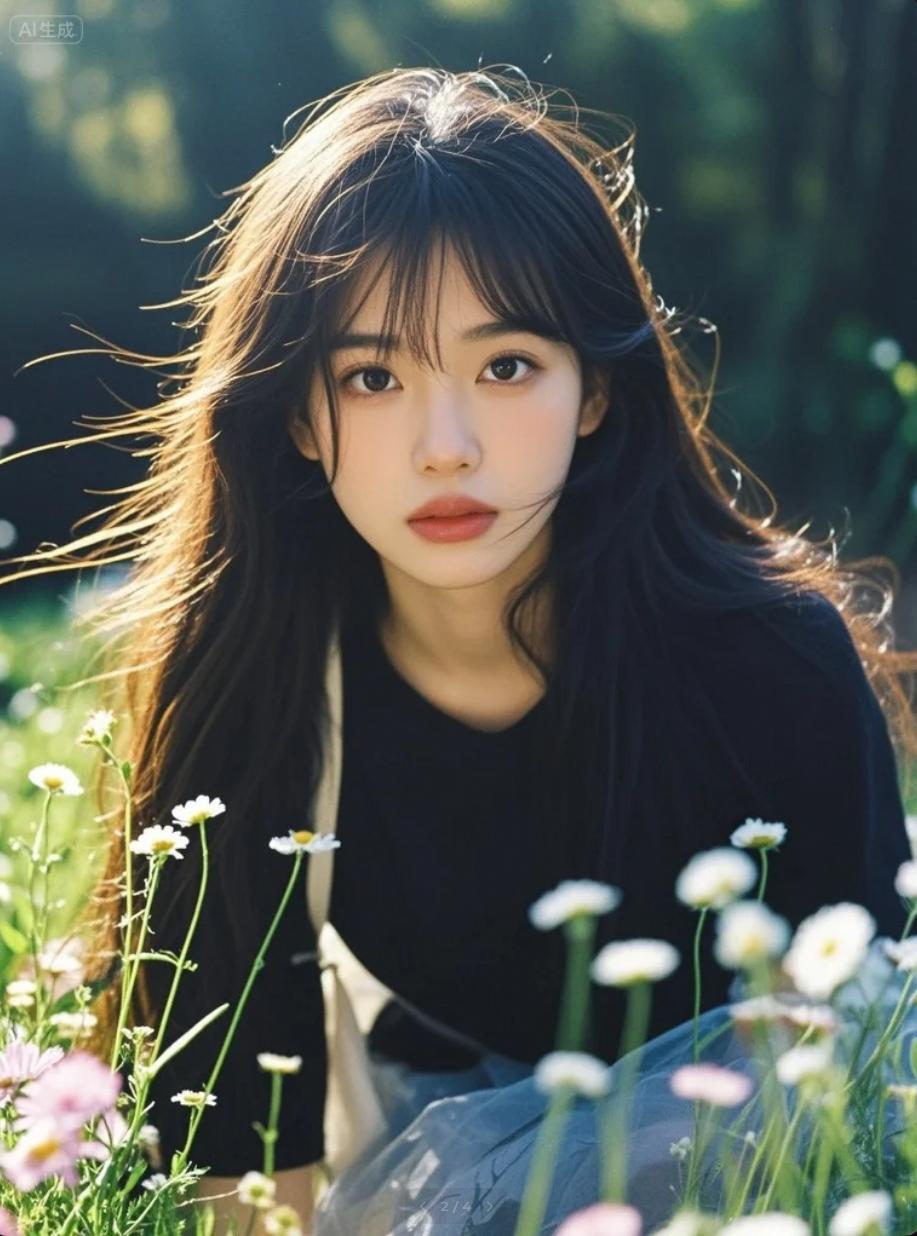 露珠的棱镜： 晨光穿透，折射出彩虹，你想收集哪一束？