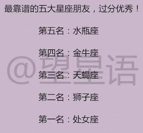 12星座做为朋友谁最靠谱？且过分优秀？