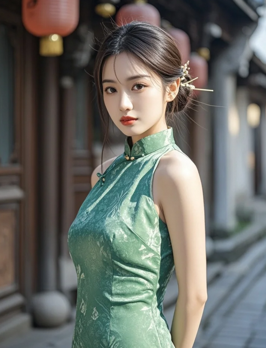 旗袍上的每一针每一线都编织着梦想