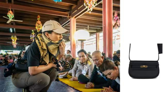 泰国“神兽公主”慰问战争撤离民众，送来冰淇淋，10万爱马仕包包难忽略