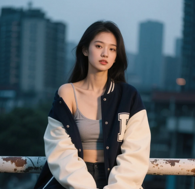 街头时尚的多维解构——棒球夹克美人图鉴