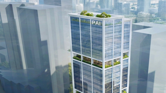 方案获批！湃沃未来时尚总部，百米“立体花园”