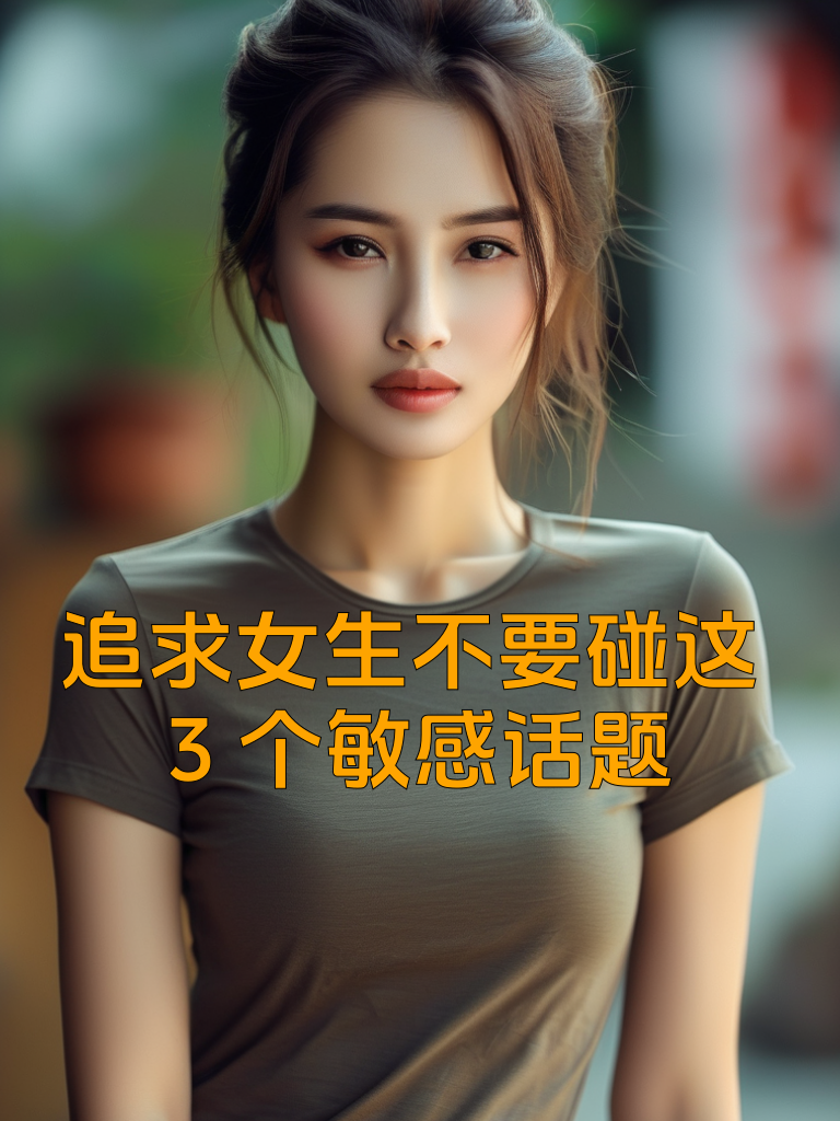 追求女生不要碰这3个敏感话题