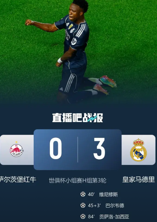 皇马最终 3:0 完胜，让那些想皇马爆冷出局的人梦破灭了！
前两个进球是皇马球星