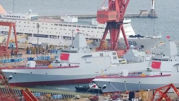 第二批次055大驱有何不同呢，055的绝杀优势又是什么？