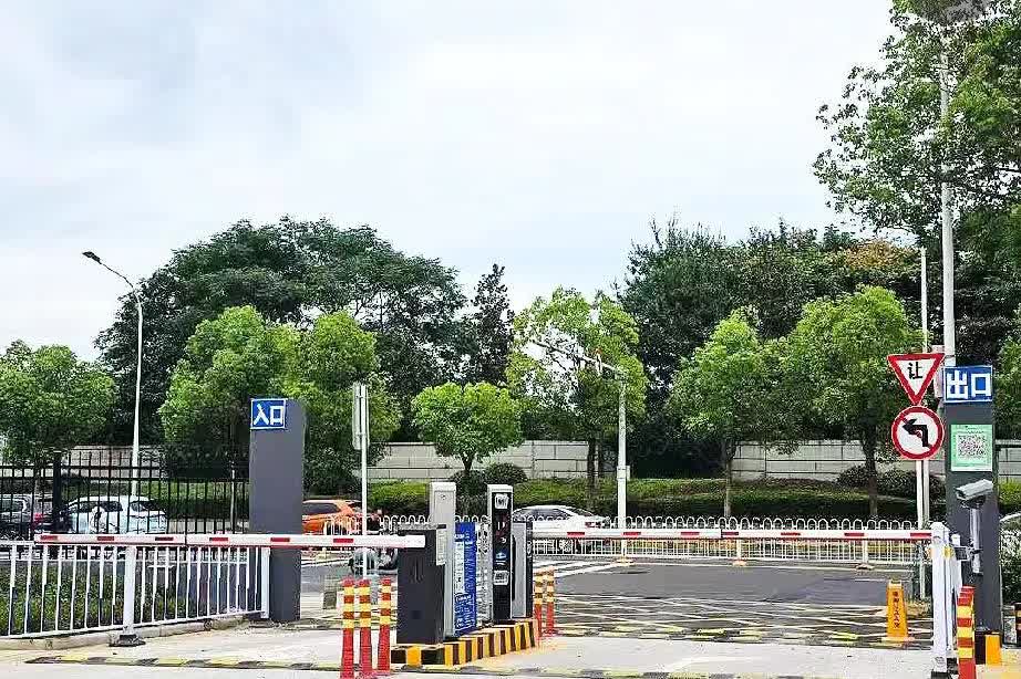 问界M9的车主懵了

在地库闸机处蹭车了，问他怎么回事，他说闸机抬杆后他等了