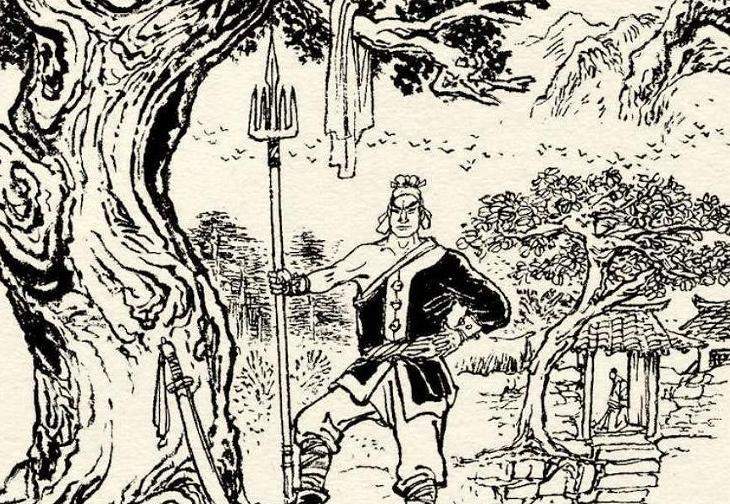 猜猜他是《说岳全传》中哪位人物：
一：他父亲是九宫山山大王，惯使一杆虎头月牙铲。