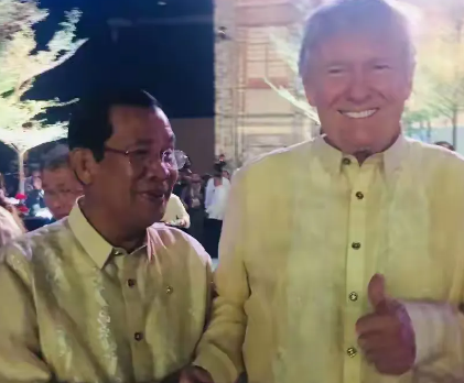 柬埔寨如今似乎连“遮羞布”都不要了。尽管特朗普并未表现出明显亲柬立场，但洪森和洪