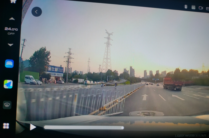 长城H6ACC辅助驾驶靠一个摄像头纯视觉

城市路非常好的情况下，速度60开着A