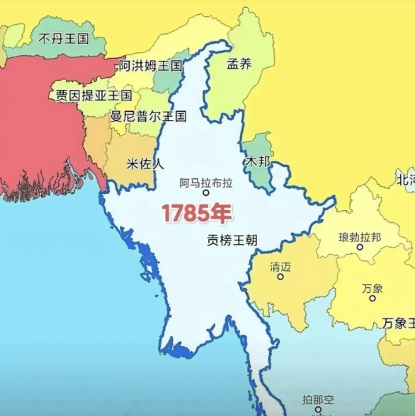 清缅战争打得极其消耗，清朝几乎是靠着雄厚的国力硬扛缅甸，几次战役下来损失惨重。每