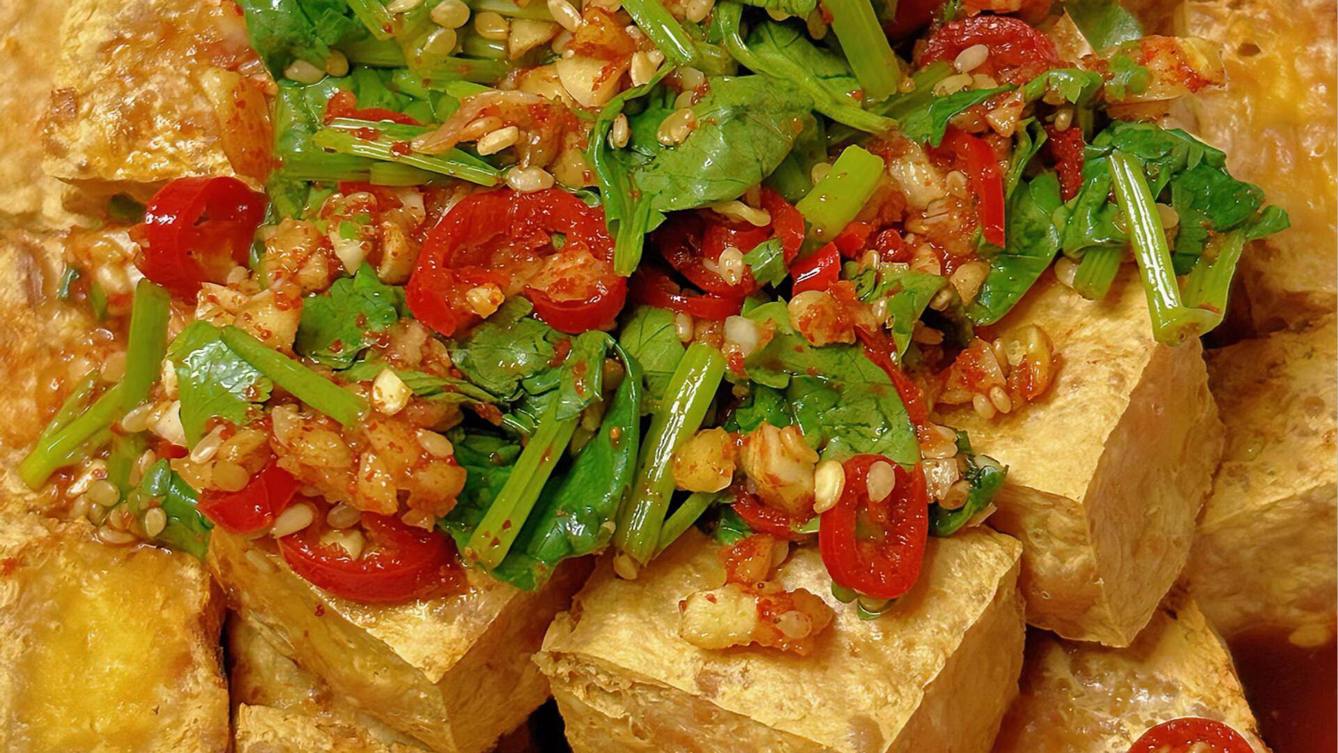 空气炸锅无油豆腐：给减肥期的“嘴巴寂寞”解个锁