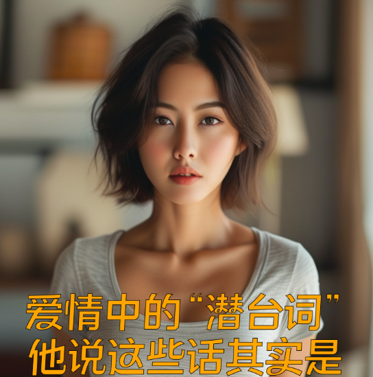 爱情中的“潜台词”：他说这些话其实是这个意思