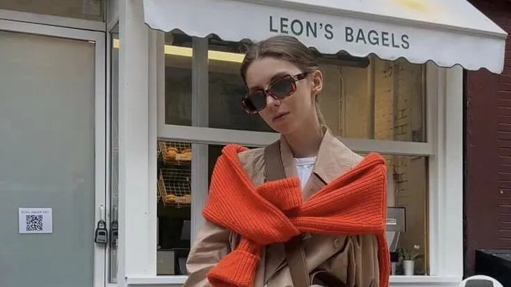 别再美拉德了，今年流行的配色：橙色+棕色，太暖太高级！