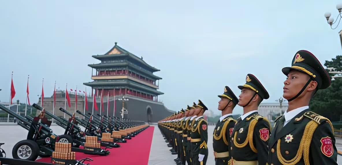 中国搞了一次阅兵，韩国人却给尹锡悦造了一口大锅。
参观了咱们的九三阅兵后，受到