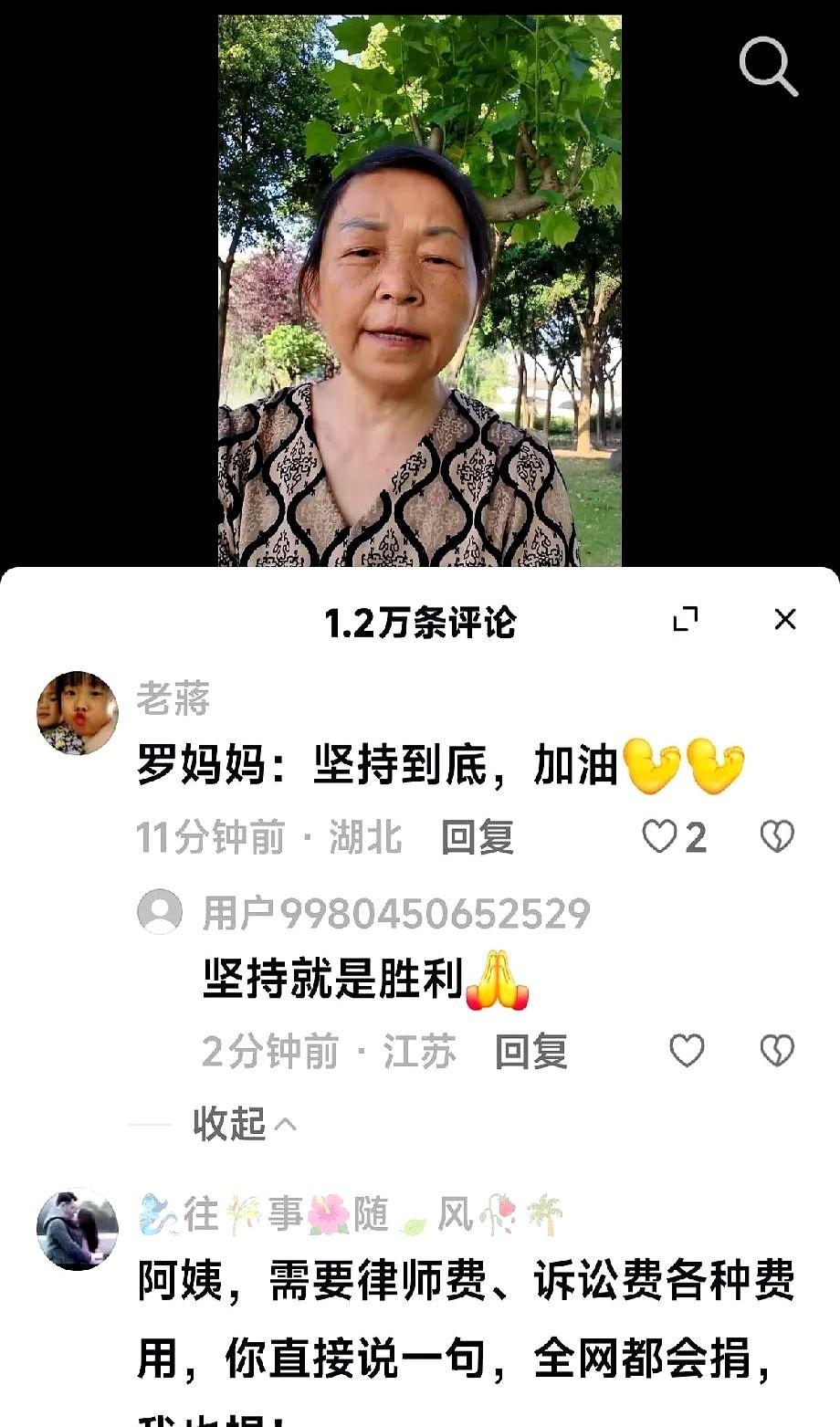 看到罗妈妈天天在网上呼吁
不禁难过不已
但仔细想想咱们老百姓最在乎啥？
不就是生