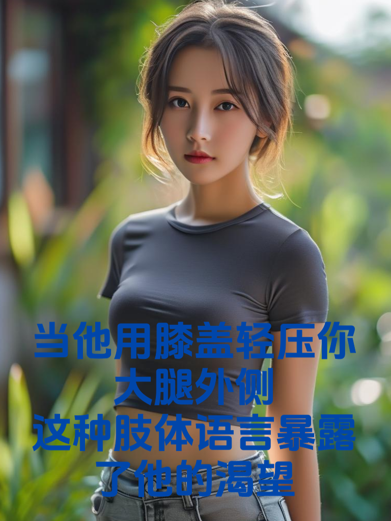 当他用膝盖轻压你大腿外侧：这种肢体语言暴露了他的渴望