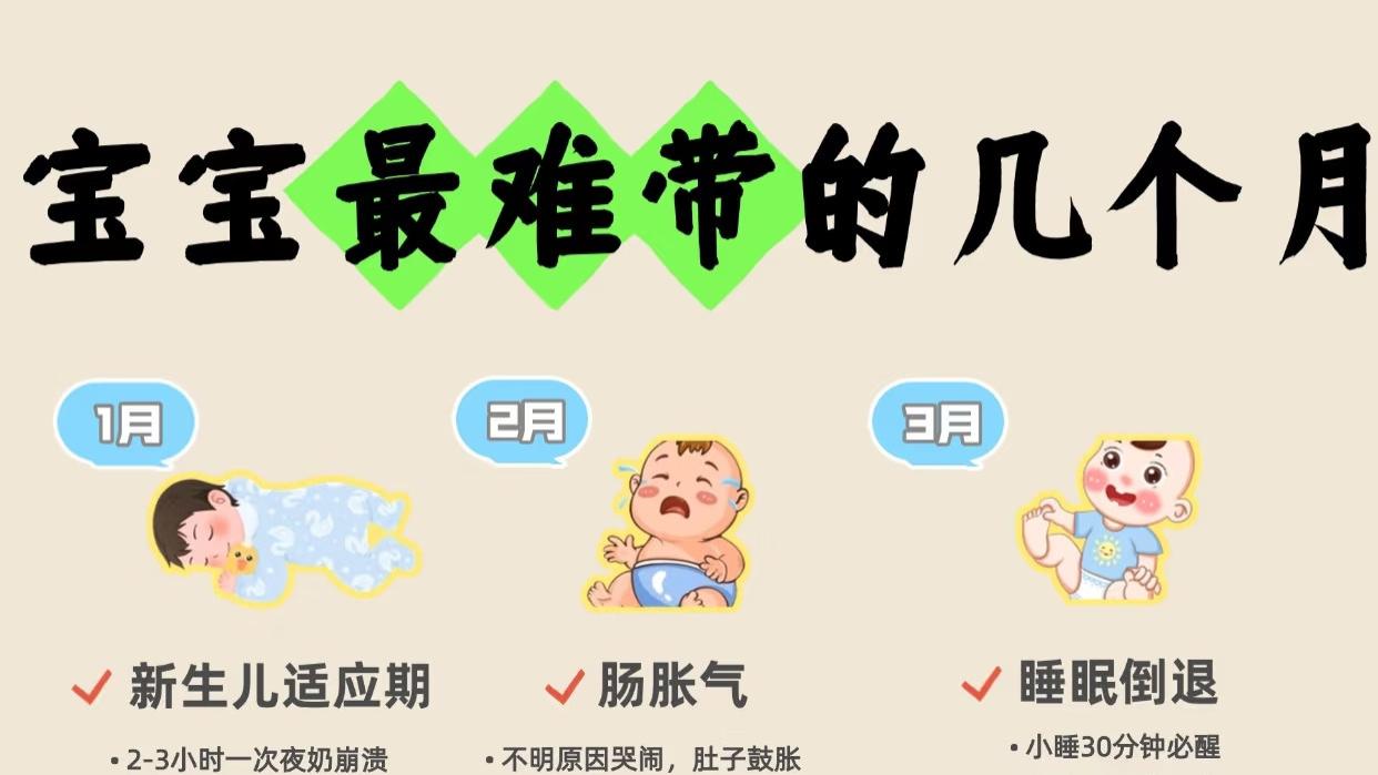 宝宝最难带的几个月，让宝爸成为神队
