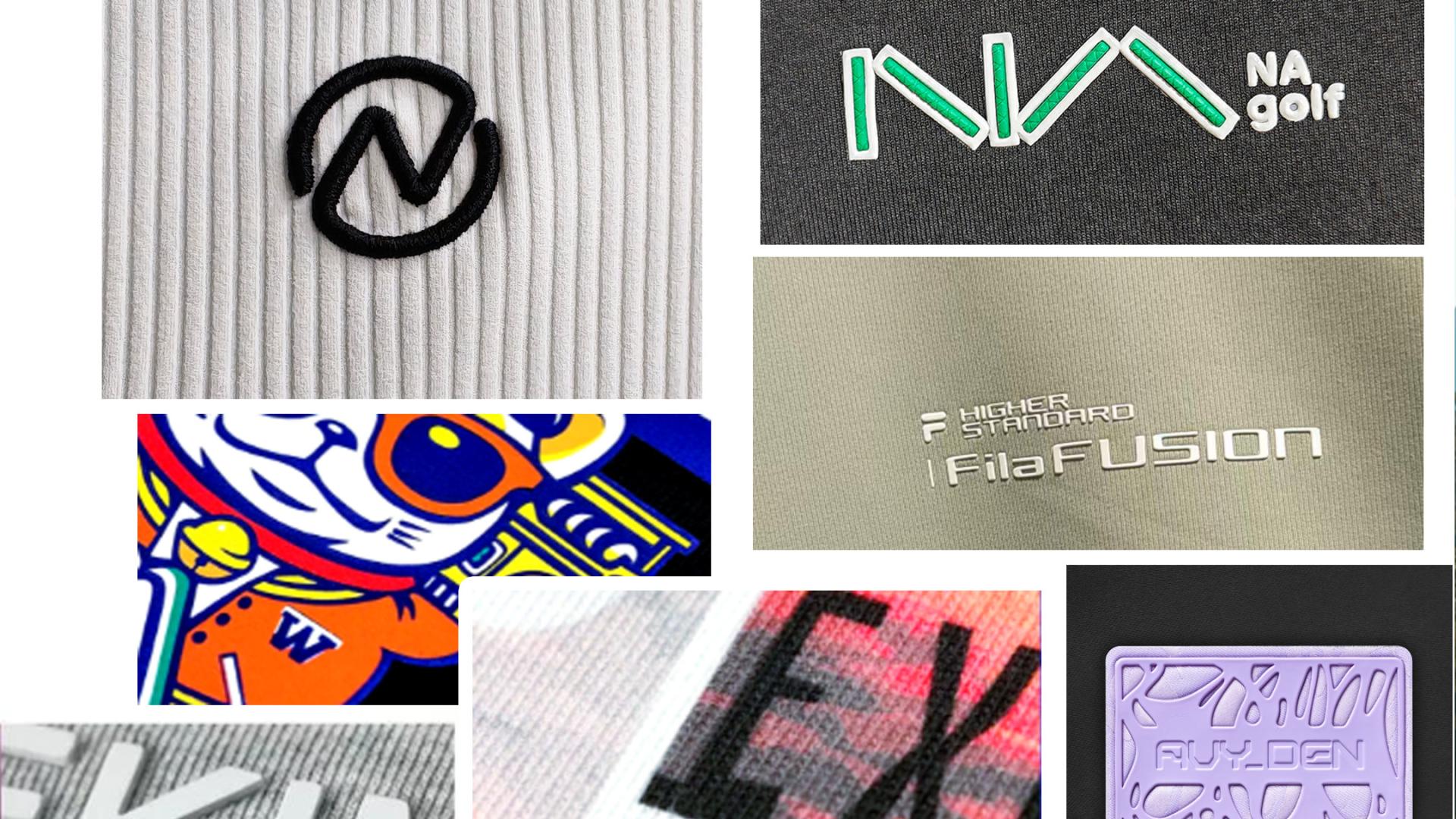 高尔夫服装Logo定制印刷：从平面到立体的七大工艺详解