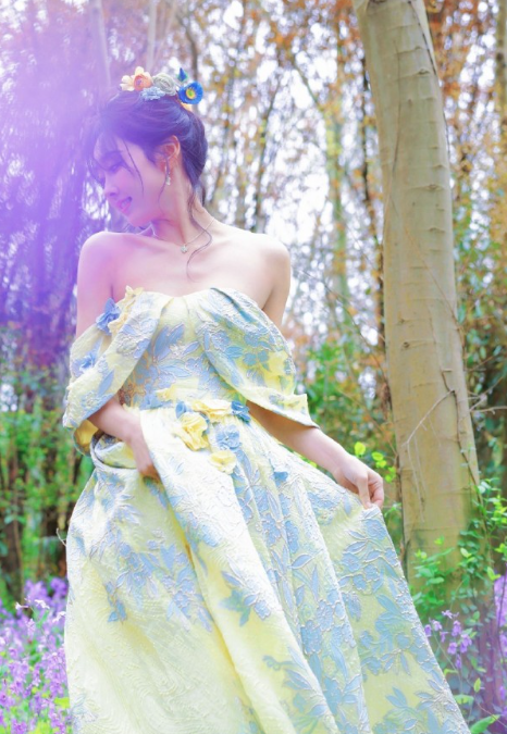 宣璐鲜花少女裙，真的很可以，超不错的！