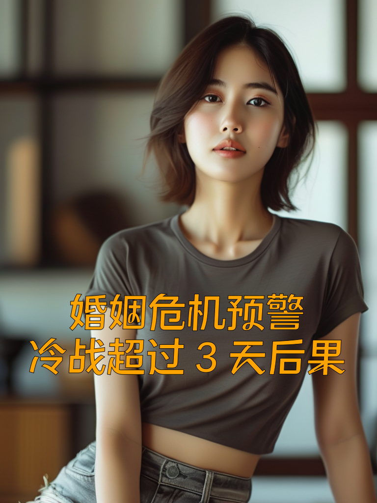 婚姻危机预警：冷战超过3天后果