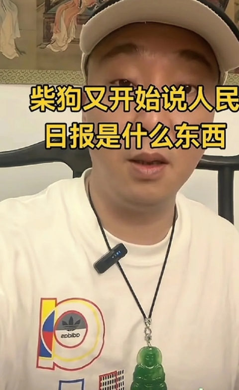 柴怼怼这哥们是吓傻了还是气疯了？竟然在直播间说人民日报什么什么东西，你们能给我定