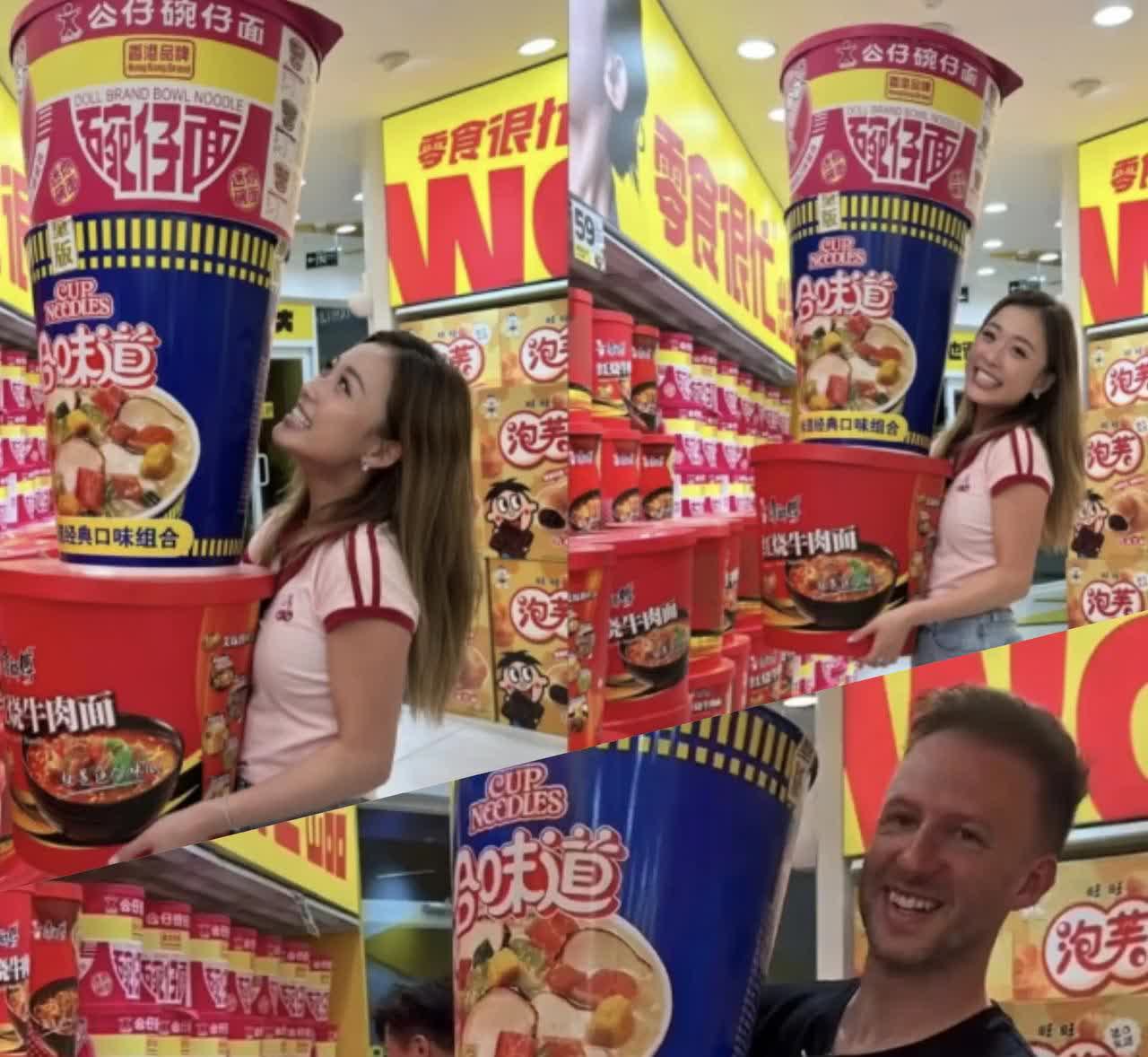 知道特鲁姆普对马晓晴有多好么？
看一看他们去超市就知道了。

马晓晴特别爱