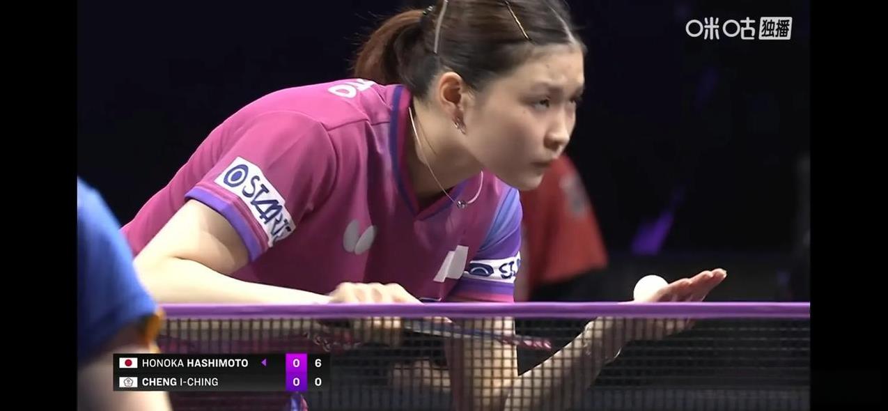 看了桥本帆乃香3-0（2-11、4-11、8-11，）轻松战胜郑怡静，有球迷为明