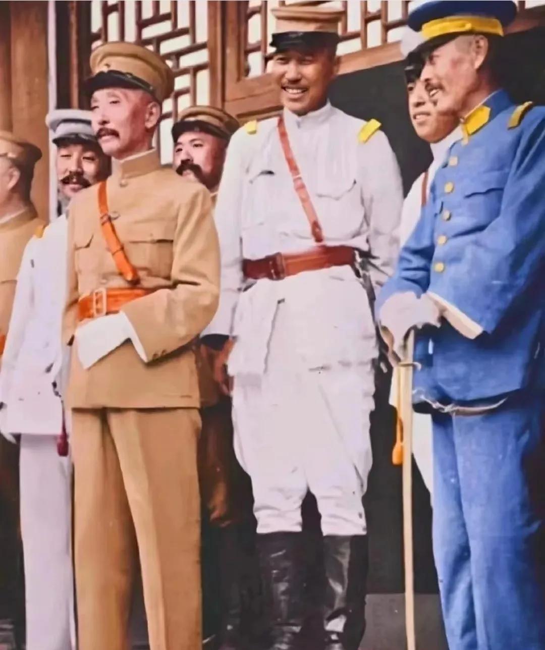 1926年6月，民国北洋军阀时期，东北王张作霖、狗肉将军张宗昌与吴佩孚在顺承王府