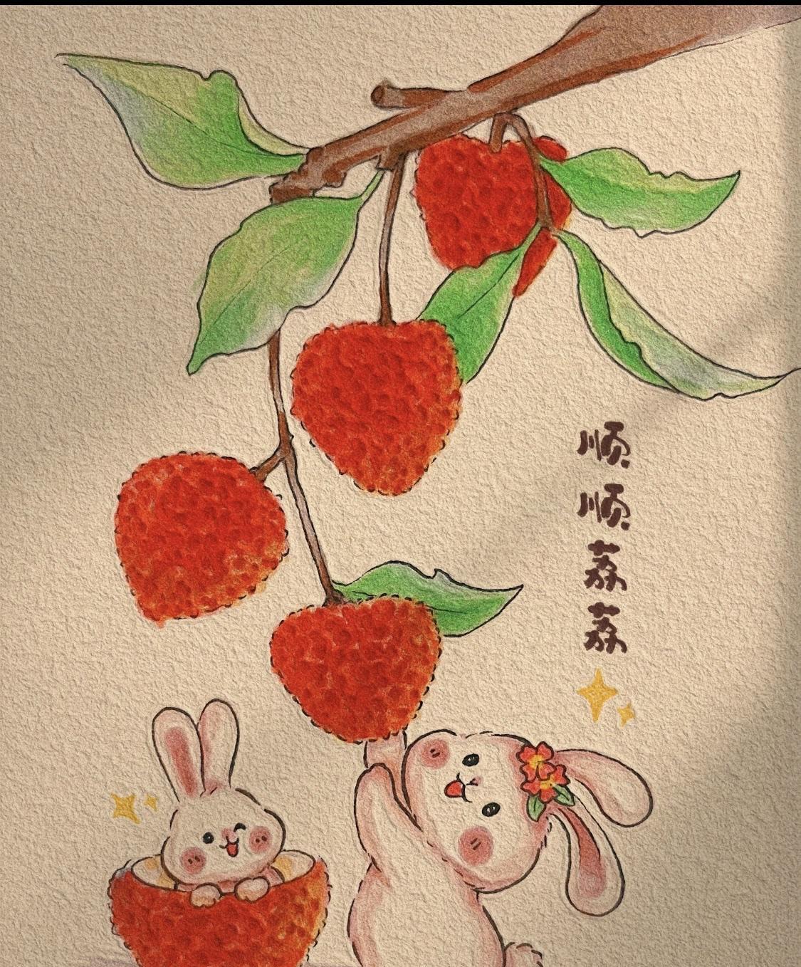 #美诗词韵分享# 
[微风]《夏日欢乐多》 [微风]
热浪呼呼暑难躲， 
防暑妙