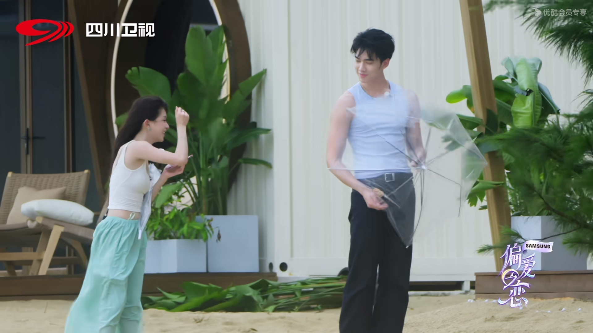 《偏爱之恋》王子腾演都不演了，从3个细节看出，他不喜欢蒲言延