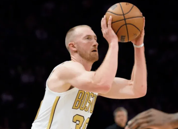 NBA常规赛，凯尔特人主场迎战步行者的比赛已经结束，最终凯尔特人以119-104