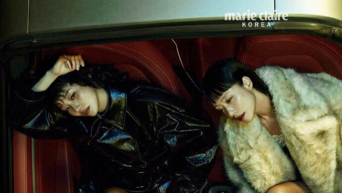 全度妍 & 金高银这波 Marie Claire 封面，是把《认罪之罪》剧情感焊在骨相里的双女主硬照
