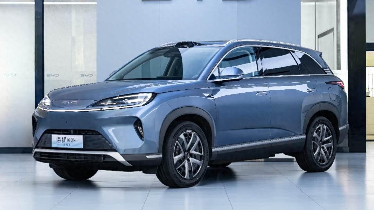 将于近期完成上市，比亚迪海狮07 DM-i官方到店实拍图发布