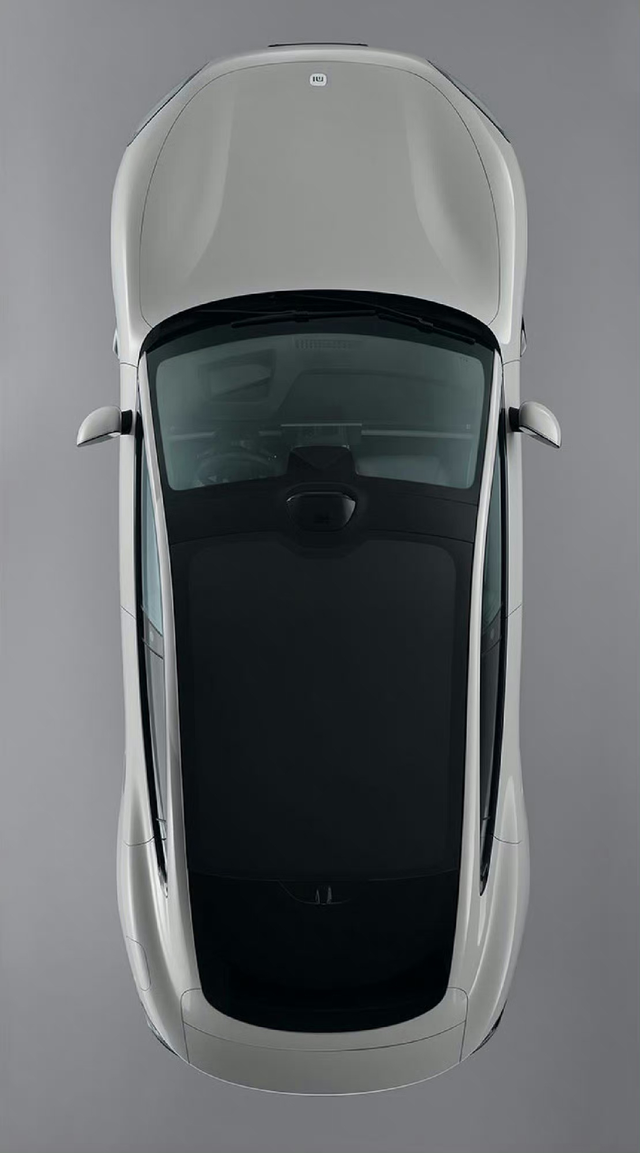 小米汽车开始曝料内饰了吗！
SU7升降扬声器，升降扬声器猜测内埋于白圈所示位置，